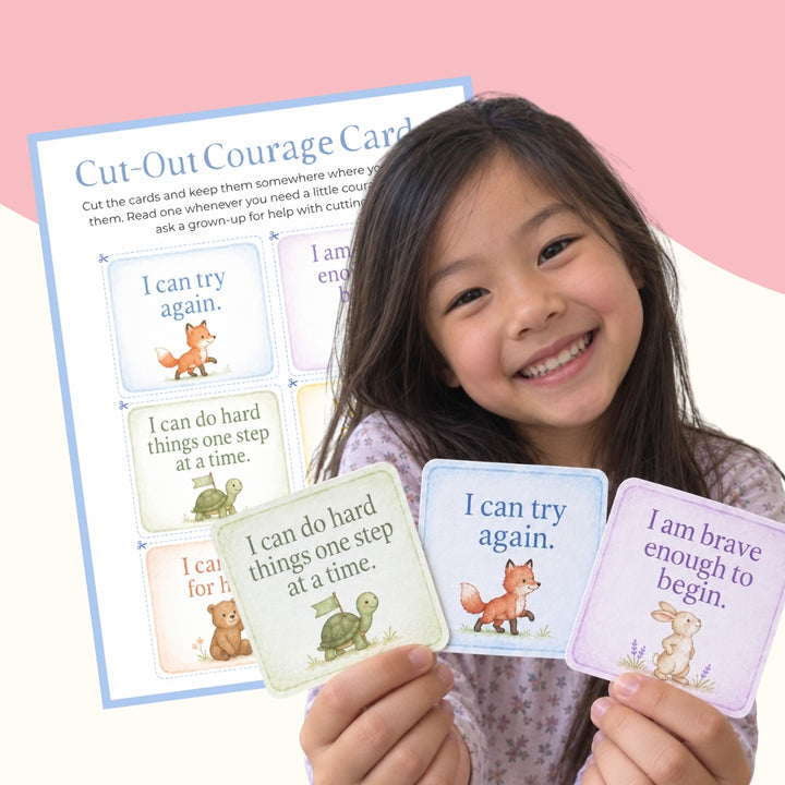 Confidence Builder Kit for Kids – Printable Self-Esteem & Positive Self-Talk Activities (Ages 4–10)