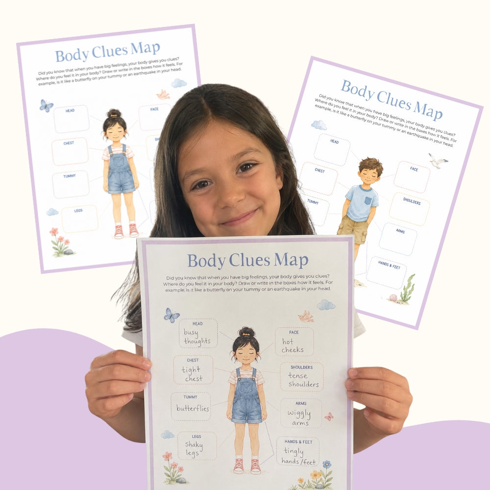 Calm & Coping Kit for Kids – Printable Emotional Regulation & Calm-Down Activities (Ages 4–10)