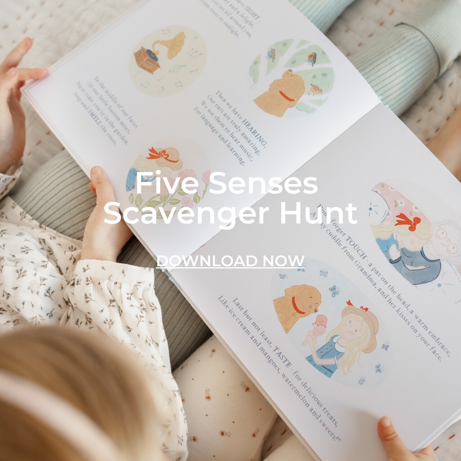 Five Senses Scavenger Hunt