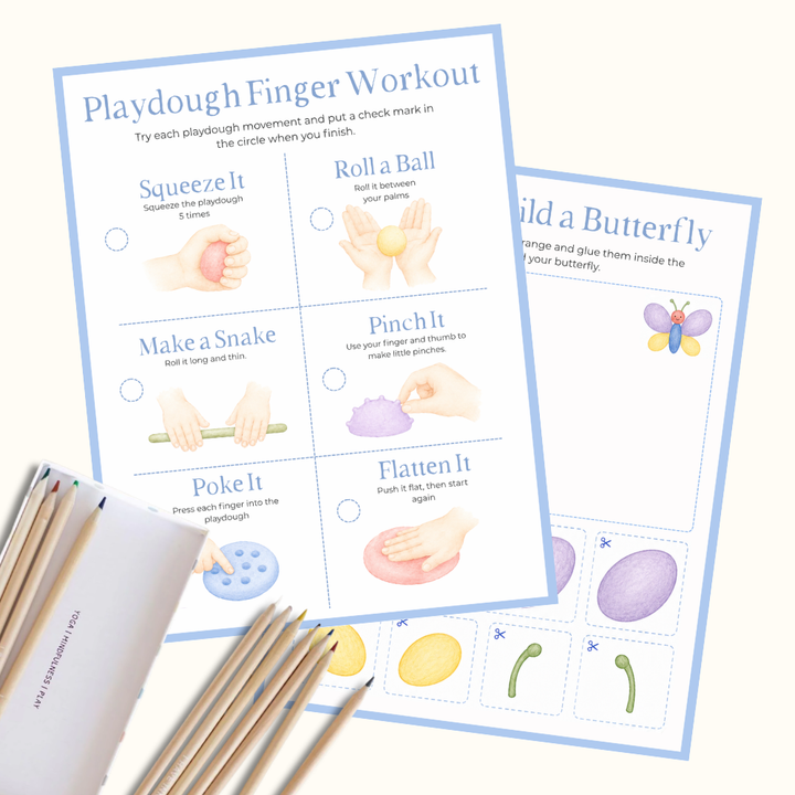 Motor Skills Kit for Kids – Printable Fine & Gross Motor Activities (Ages 4–10)