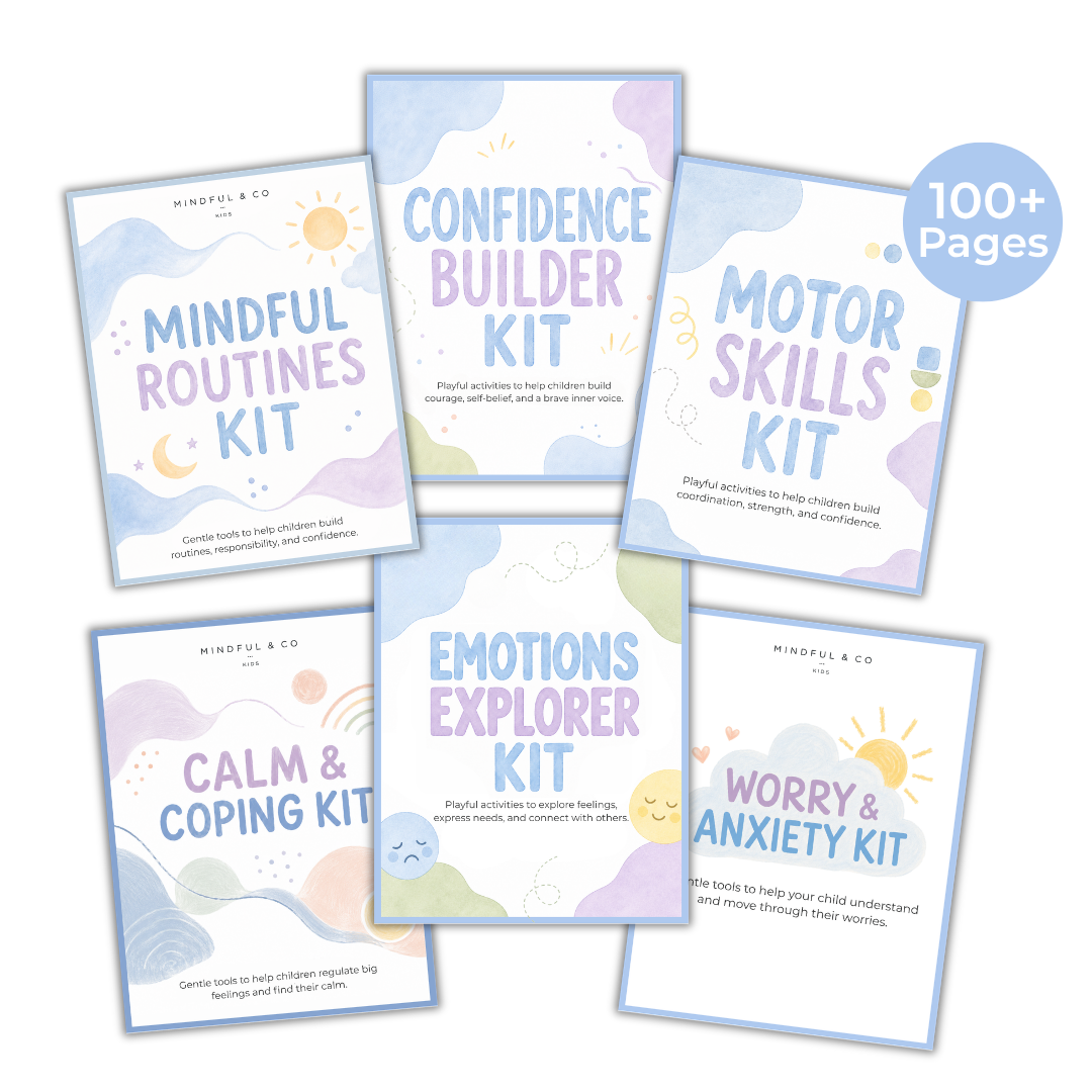 Mindful Growth Mega Bundle printable kits