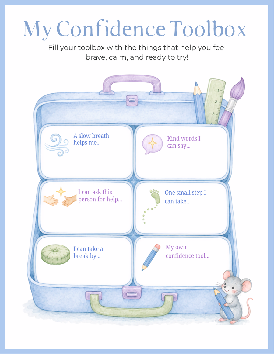Mindful Growth printable activity