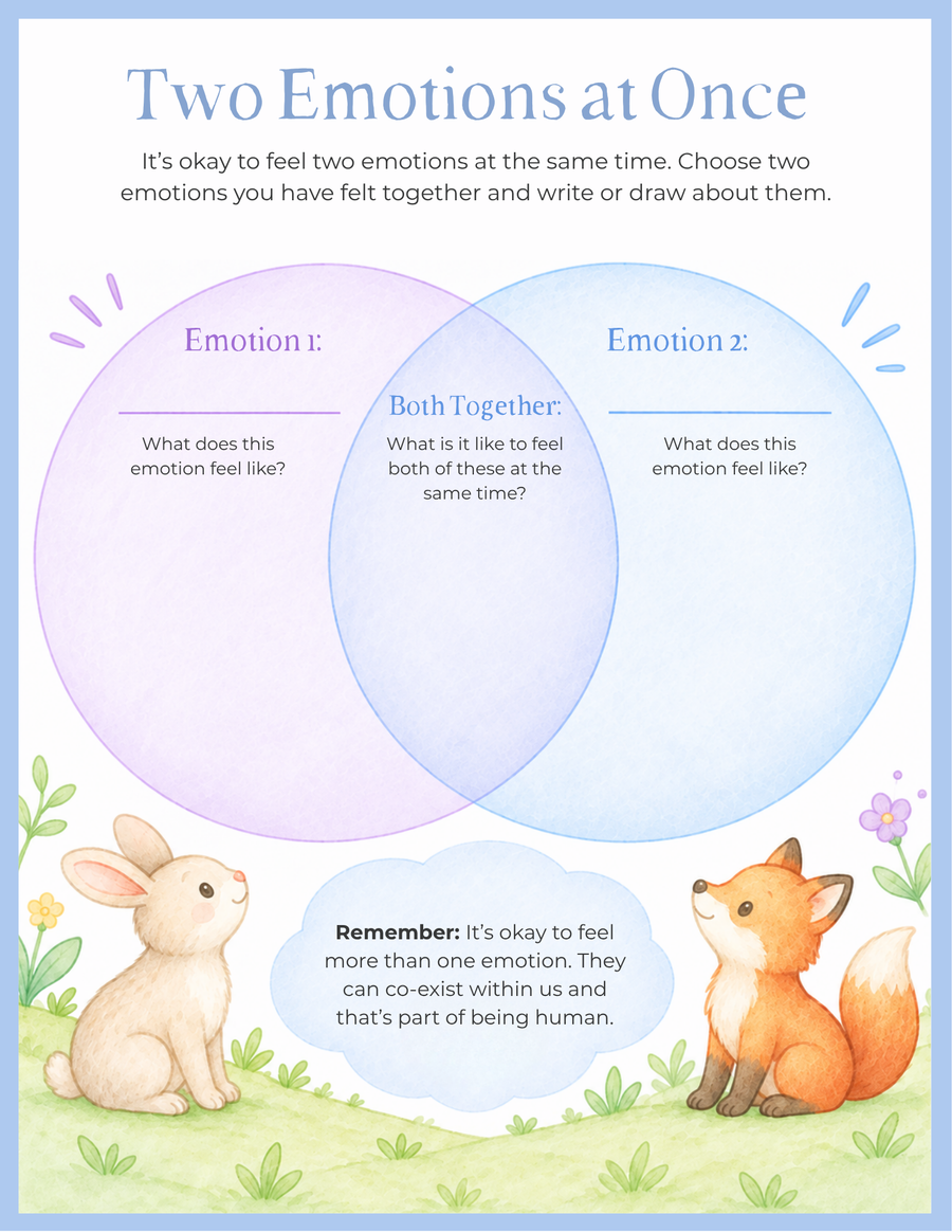 Mindful Growth printable activity