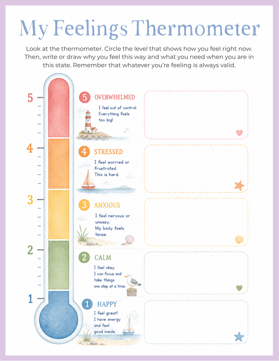 Mindful Growth printable activity