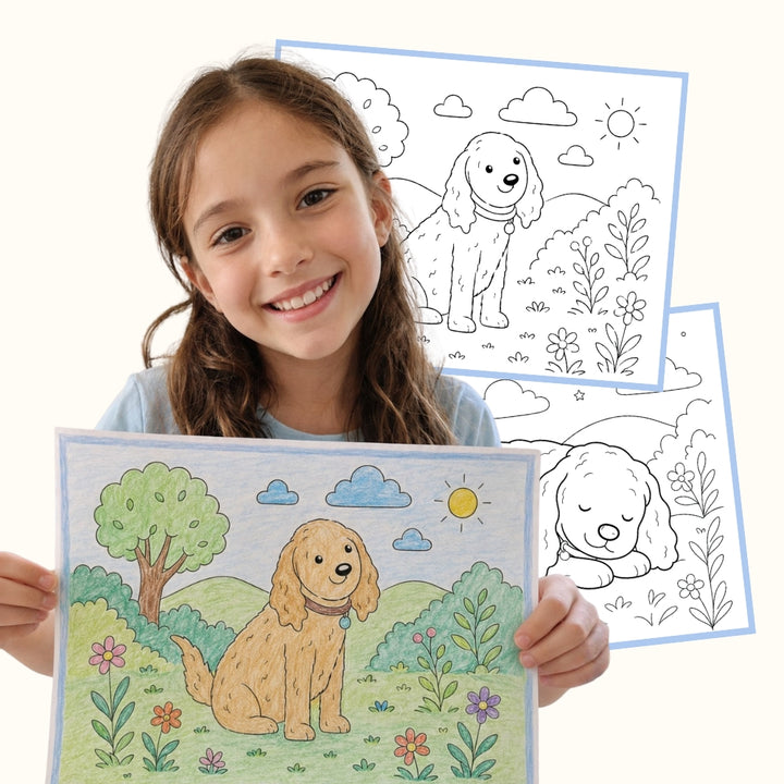 Worry & Anxiety Kit for Kids – Printable Calm-Down Activities & Parent Guide (Ages 4–10)